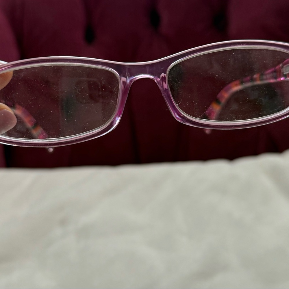 Pink Patterned Eyeglasses - Picture 4 of 15